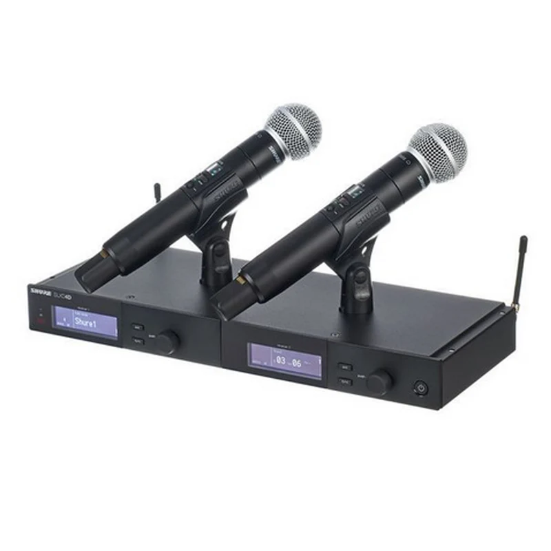 Shure SLXD24DE-SM58-J53 Freq. 562-606 Coppia Microfono Palmare Pro Wireless SM58