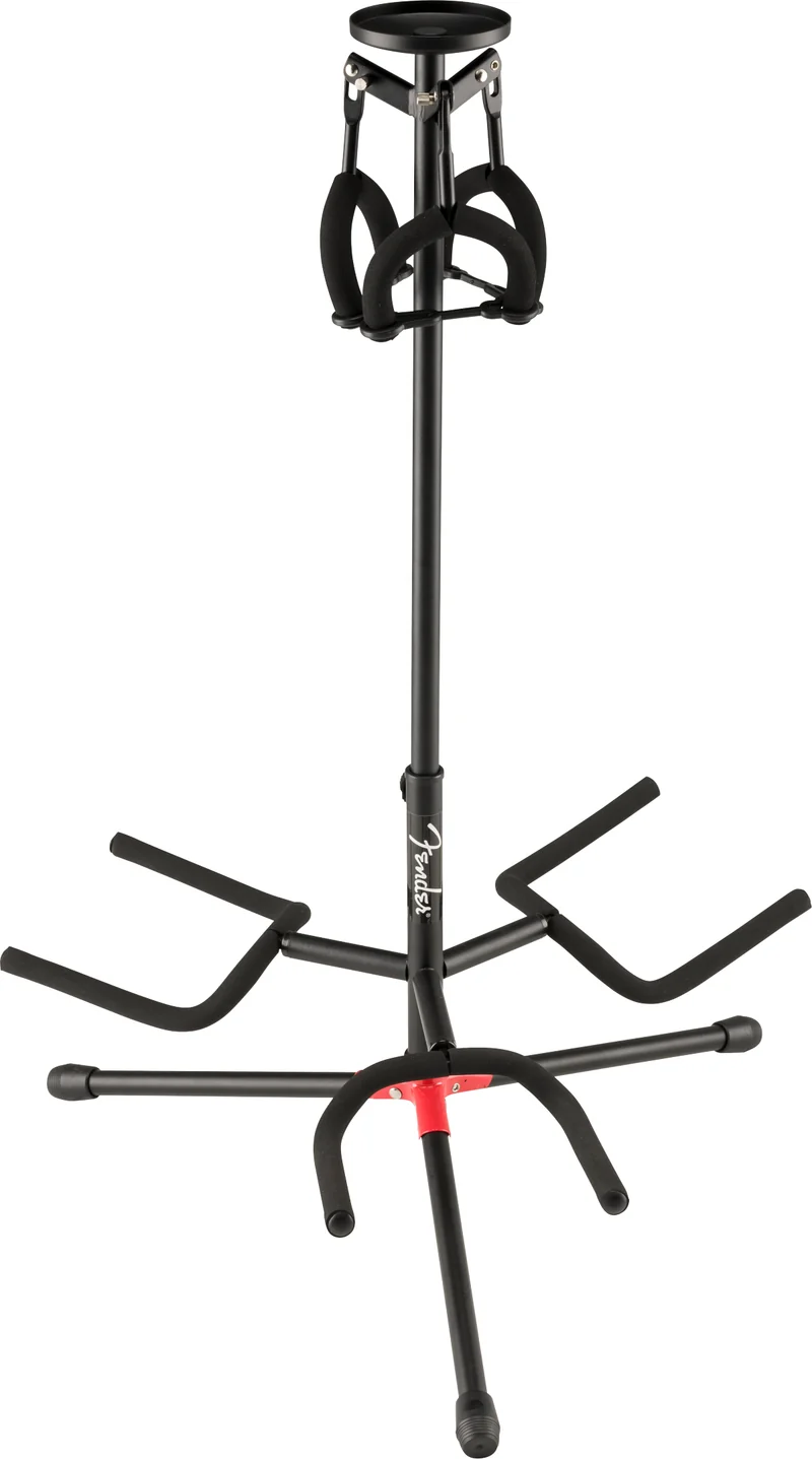 Fender Adjustable Triple Cradle Guitar Stand 3-GUITAR Supporto x3 Chitarre Basso