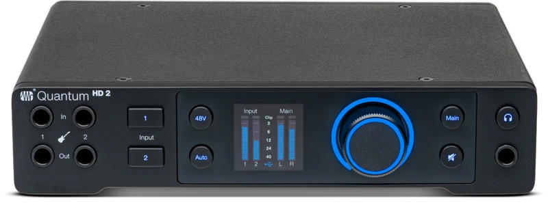 PreSonus QUANTUM HD 2 USB-C Interfaccia audio USB integrata a 128 canali (64x64)