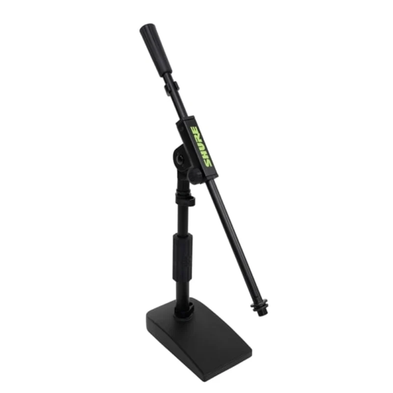 Shure SH-DESKTOP2 Asta microfonica con braccio a sezione singola da tavolo, Nero