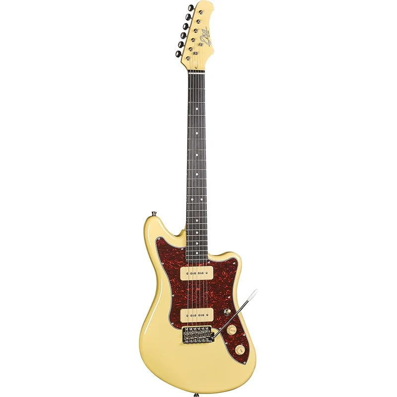 Eko CAMARO VR 2-90 CREAM Chitarra Elettrica Anni '70, 22 Tasti e 2 pickup P-90