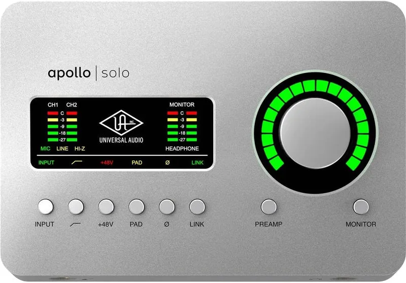 Universal Audio APOLLO SOLO USB HERITAGE EDITION x WINDOWS Interfaccia audio 2x4