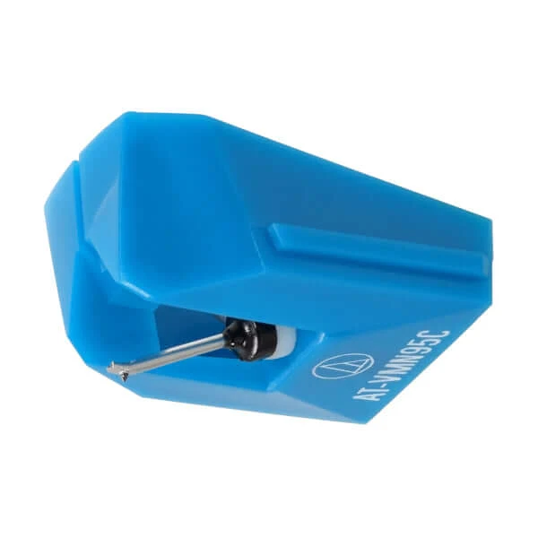 Audio-Technica A-VMN95C Stilo ricambio conico 0,6 mil x testina AT-VM95C Celeste