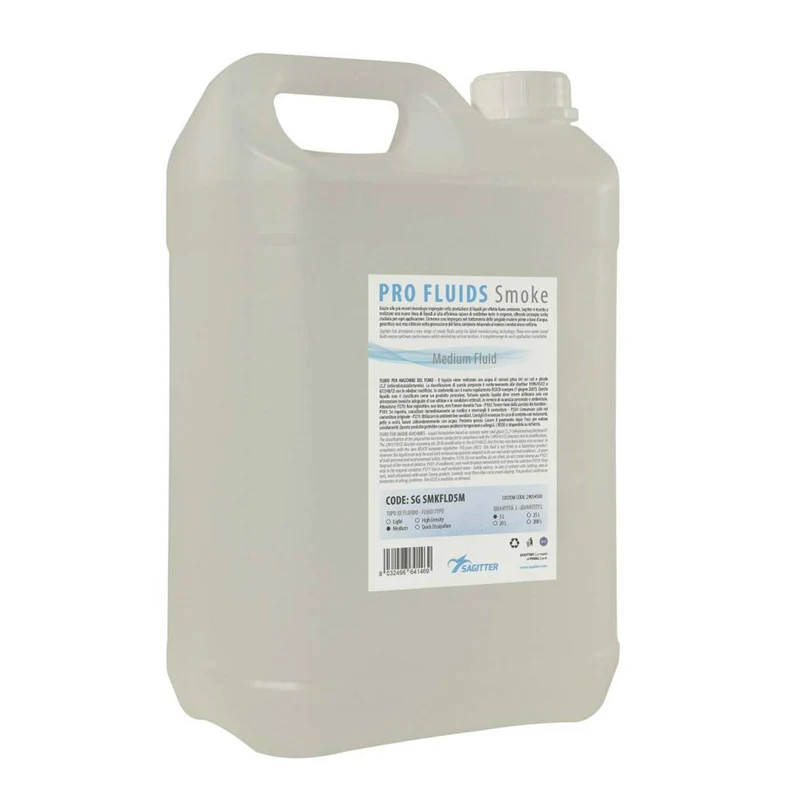 Sagitter PROFLUID SMKFLD5M Liquido x macchina del fumo 5 Litri densita' Media