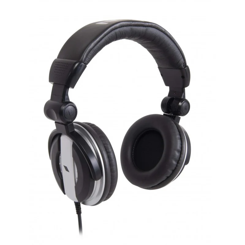 EIKON HFJ700 Cuffia stereo dinamica chiusa per ascolto musica e DJ, Nero