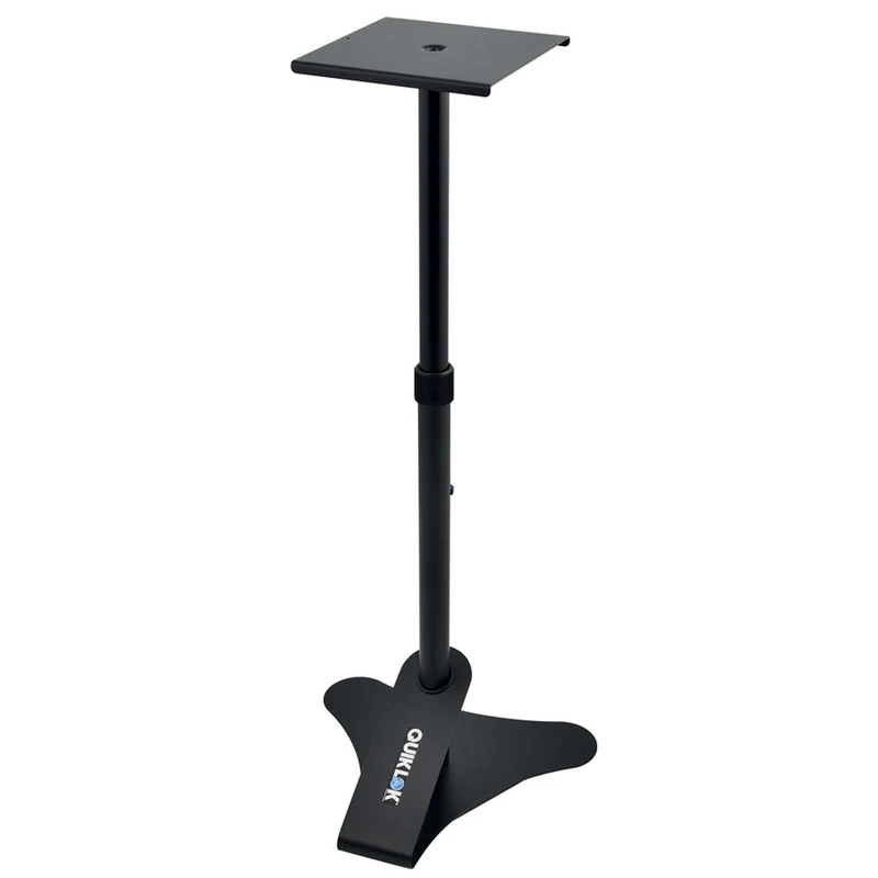 Quik Lok BS402 Supporto Professionale per casse monitor audio da Studio, Nero