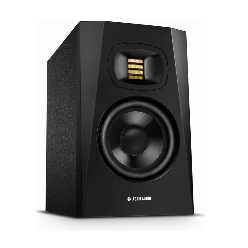 Adam Audio T5V Monitor Audio Attivo Pro biamplificato da studio, 70w RMS, Nero