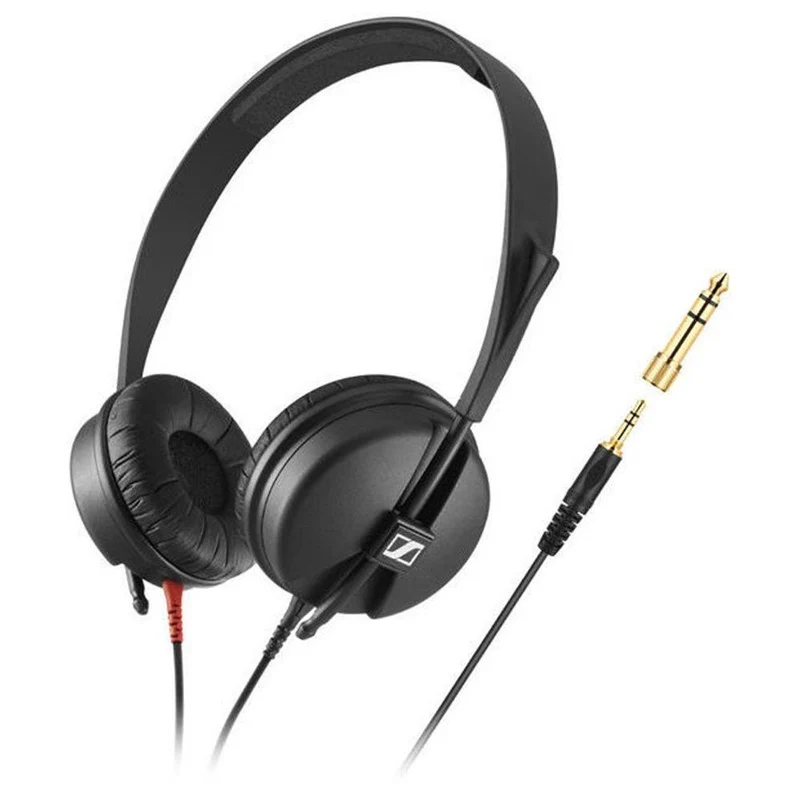 Sennheiser HD25 Light Cuffia Dinamica professionale chiusa leggera ON-EAR, Nera