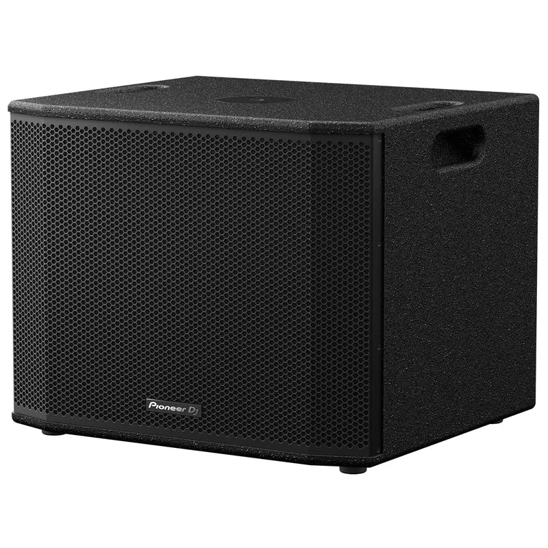 Pioneer Dj XPRS1152ST Subwoofer attivo da 15" 4000w di picco controllo DSP, Nero