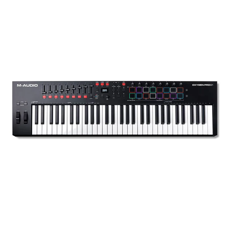 M-Audio OXYGEN PRO61 Tastiera Performance Controller MIDI USB a 61 tasti