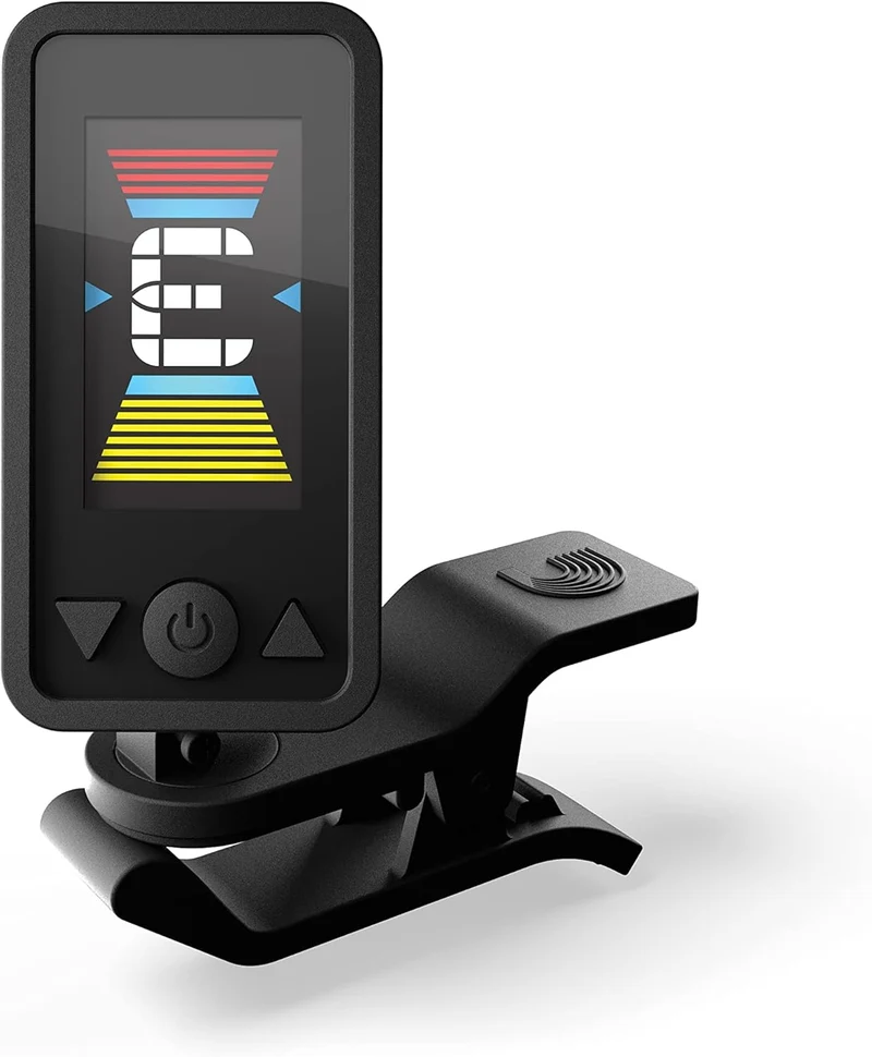 D'Addario PW-CT-27 RECHARGEABLE ECLIPSE TUNER Accordatore display col.