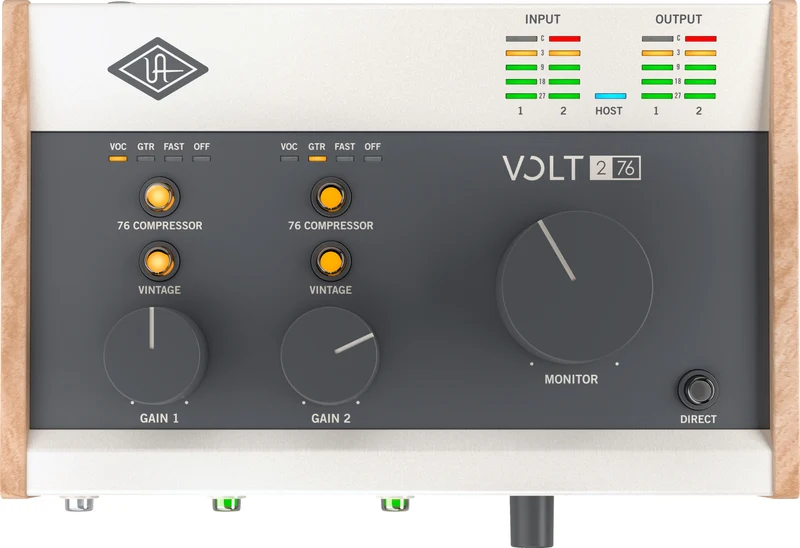Universal Audio VOLT 276 USB REC. STUDIO Interf. audio USB x Mac/PC/iPad/iPhone