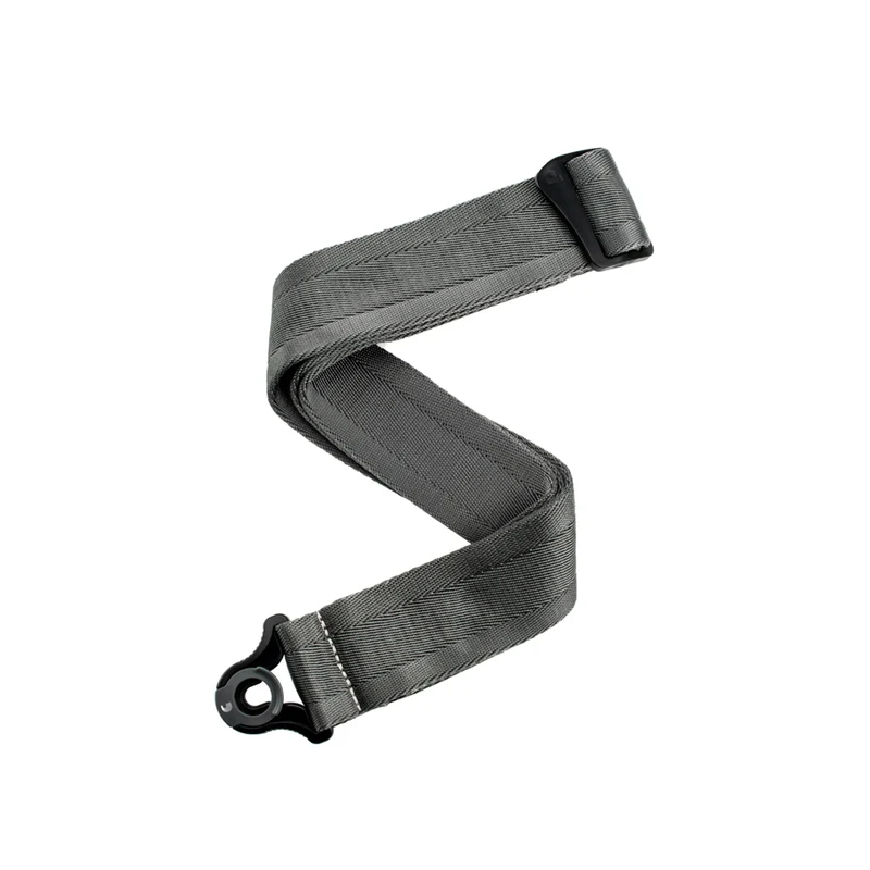 D'Addario 50BAL09 AUTO LOCK GUITAR STRAP METAL GREY Tracolla x Chitarra e Basso