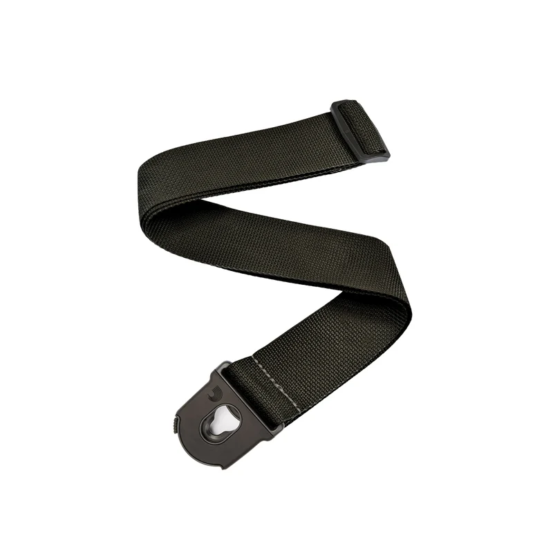 D'Addario PWSPL200 PLANET LOCK POLYPRO GUITAR STRAP BLACK Tracolla per chitarra