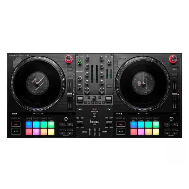 Hercules DJCONTROL INPULSE T7 Controller 2x Deck e funzione motorizzata vinile