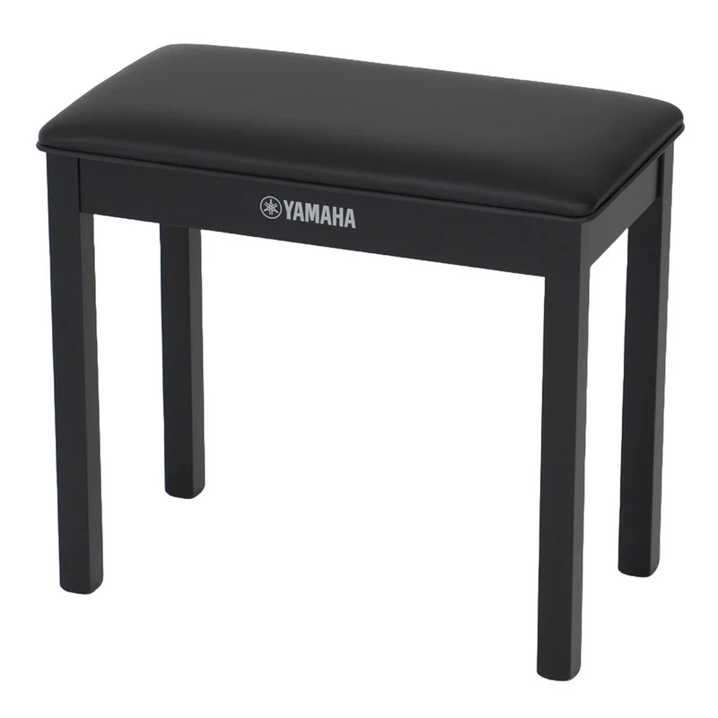 Yamaha B-1B Panchetta Sgabello x Pianoforte con seduta in similpelle, Nero