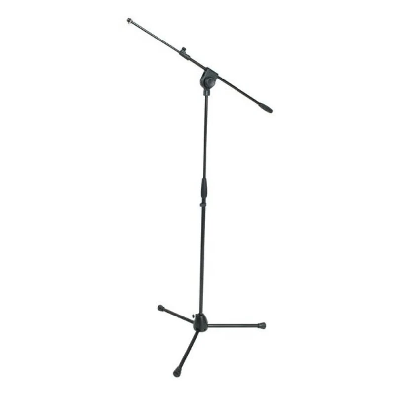 Proel PRO200BKFF Asta professionale giraffa tubolari della base pieni Nero Opaco