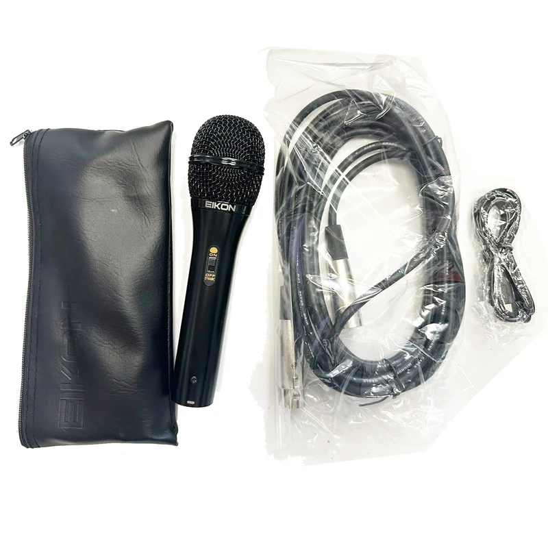 EIKON EKUSBDM1 Microfono dinamico cablato con int. connessione USB e XLR