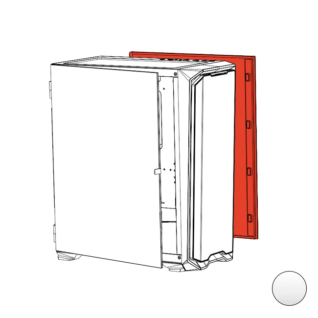 Repuesto - Panel lateral Krater X Blanca