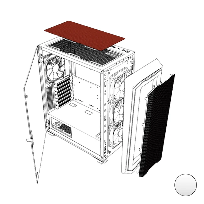 Repuesto - Filtro Superior Krater X White