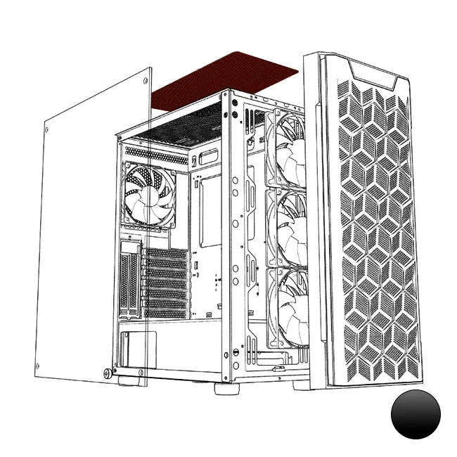 Repuesto - Filtro Superior Azir Black