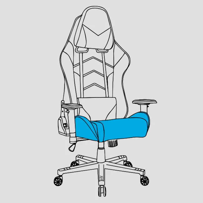 Repuesto - Asiento Kitsune Azul