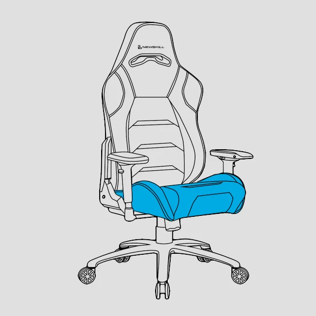 Repuesto - Asiento Valkyr Negro
