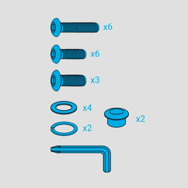Repuesto - Kit de tornilleria Aryon