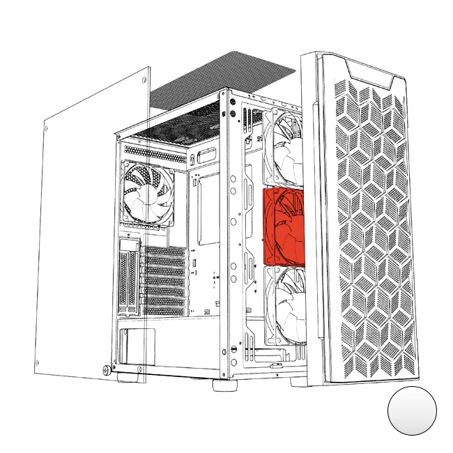 Repuesto - Ventilador Azir White