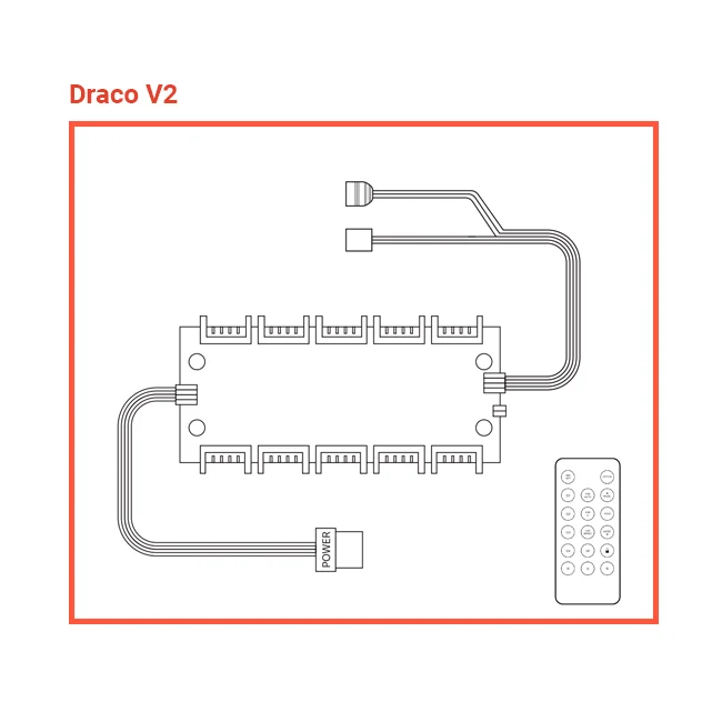 Repuesto - Controladora Draco V2 6 pines