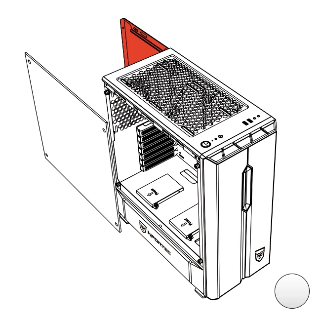 Repuesto - Lateral Antares White