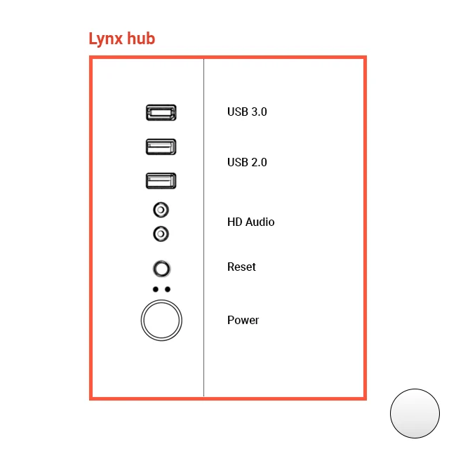 Repuesto - Botonera Lynx White