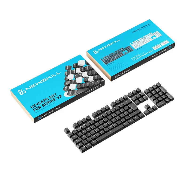 Newskill Set de teclas Serike V2 Negro | 104 Teclas ABS doble inyección - Reacondicionado