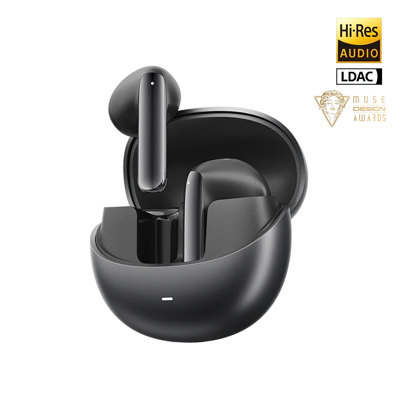QCY AilyBuds Pro+ True Wireless Earbuds, Adaptive ANC, Hi-Res Audio