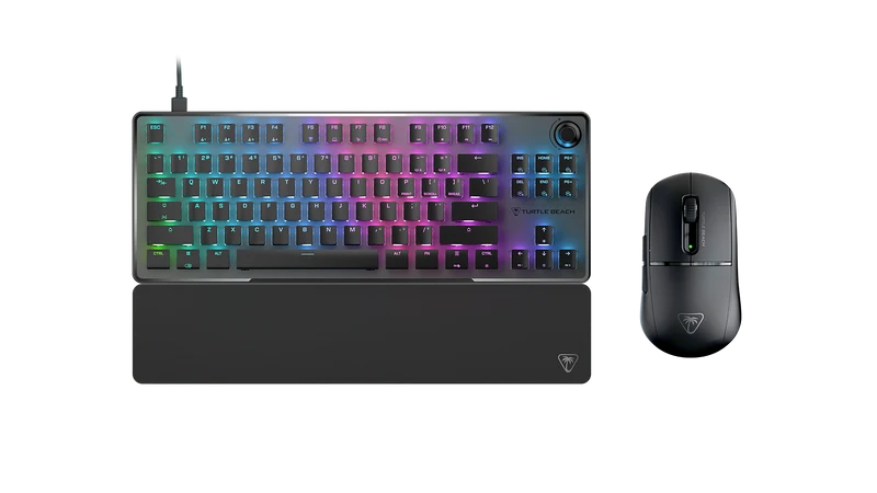 Vulcan II TKL Pro Black + Burst II Air Black Bundle