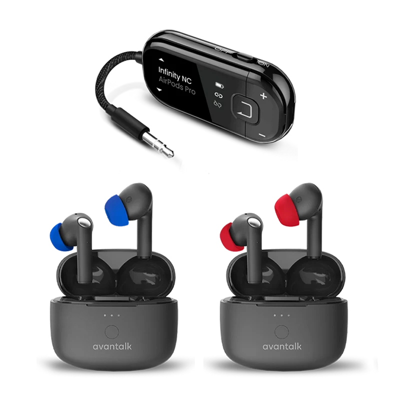 Voyager Infinity DUO | Auracast ANC Earbuds with Adapter