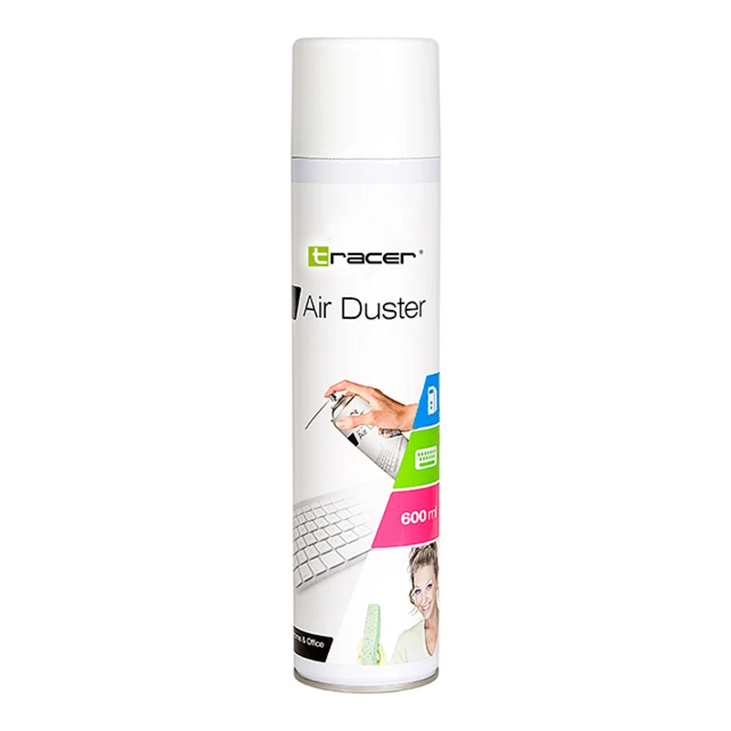 Aria compressa Tracer, pulisce e rimuove la polvere, tubo capillare, 600 ml, Air Duster