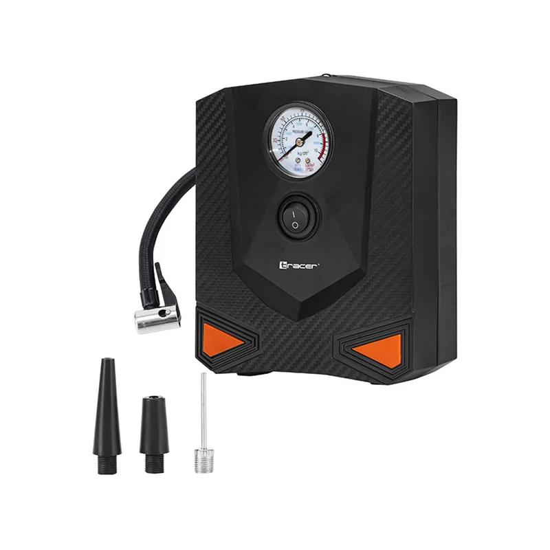 Compressore Tracer, per auto, moto, bicicletta, palla, 120W, 8 bar, RES-03ML