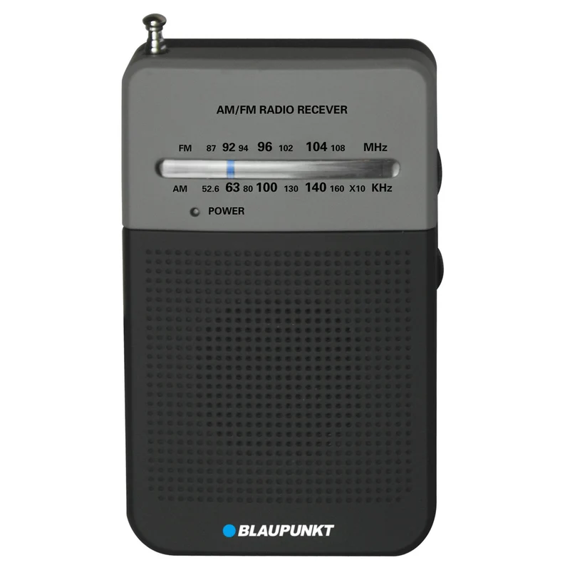 Radio Blaupunkt, portatile, FM/AM, antenna telescopica, PR3BK