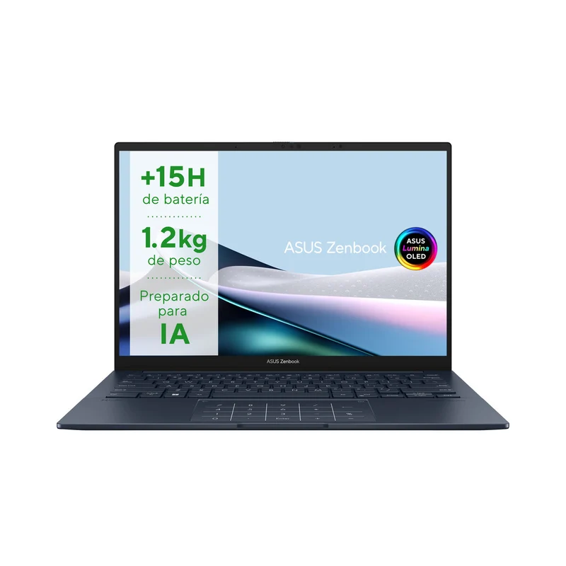 Computer portatile Asus ZenBook 14 OLED UX3405MA-PP606W Qwerty US 14" Intel Core Ultra 7 155H 16 GB RAM 512 GB SSD