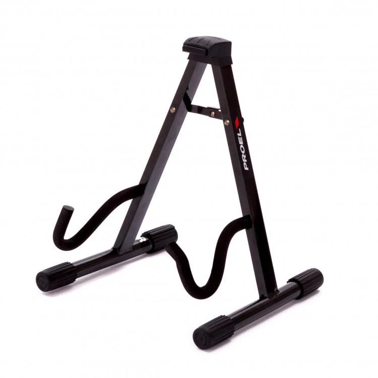 Proel FC100 Supporto da terra, regge Chitarra Elettrica e Basso Grigio Antracite
