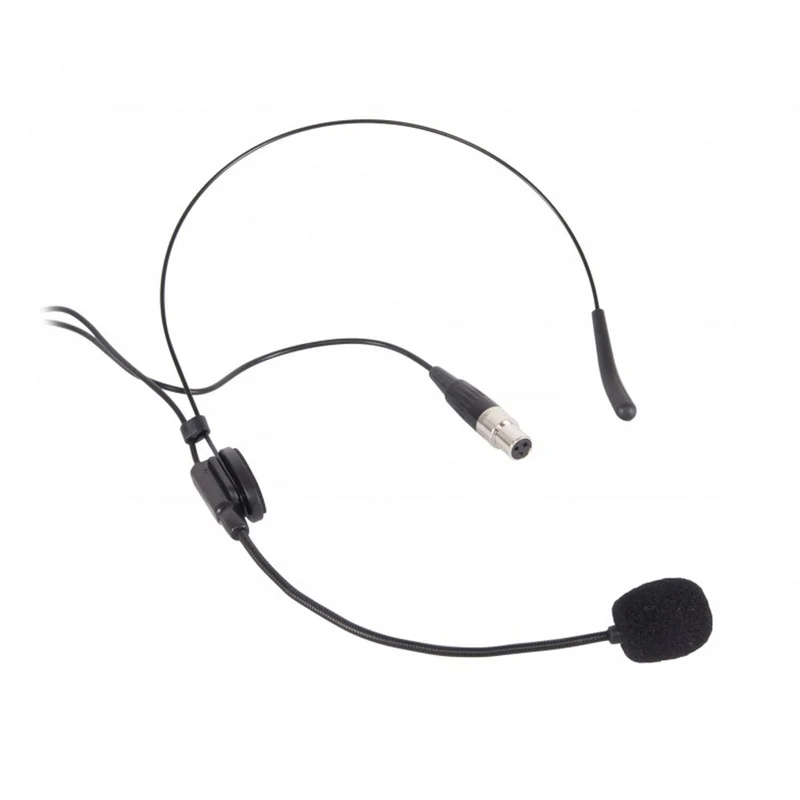 EIKON HCM25AK Microfono archetto a condensatore con mini XLR 3 poli, Nero
