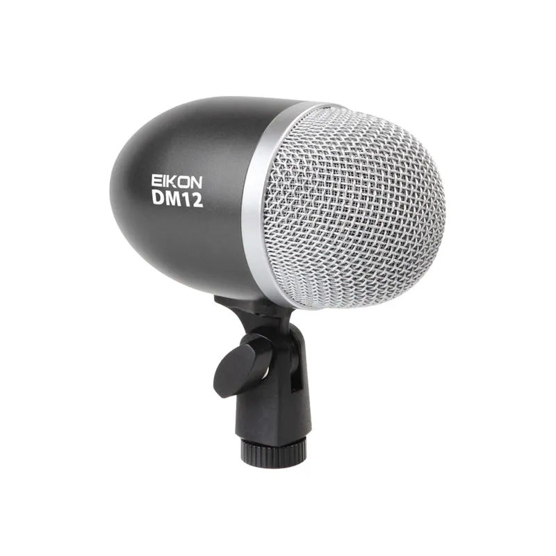 EIKON DM12 Microfono dinamico profess. x strumenti + supporto integrato