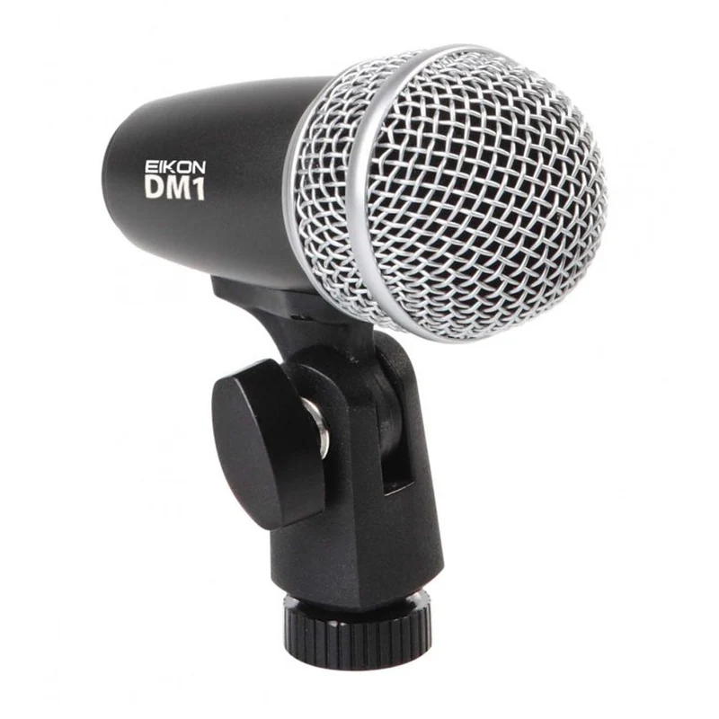 EIKON DM1 Nuovo Microfono dinamico professionale x percussioni + supporto
