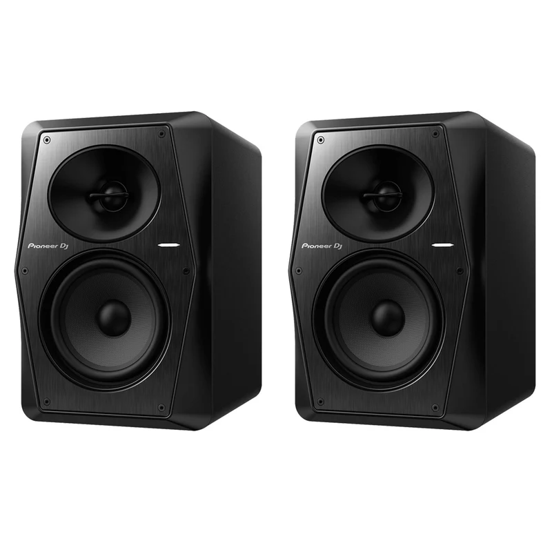 Pioneer Dj VM-50 BLK Coppia Cassa Monitor Attivo Professionale da 60w x 2, Nero