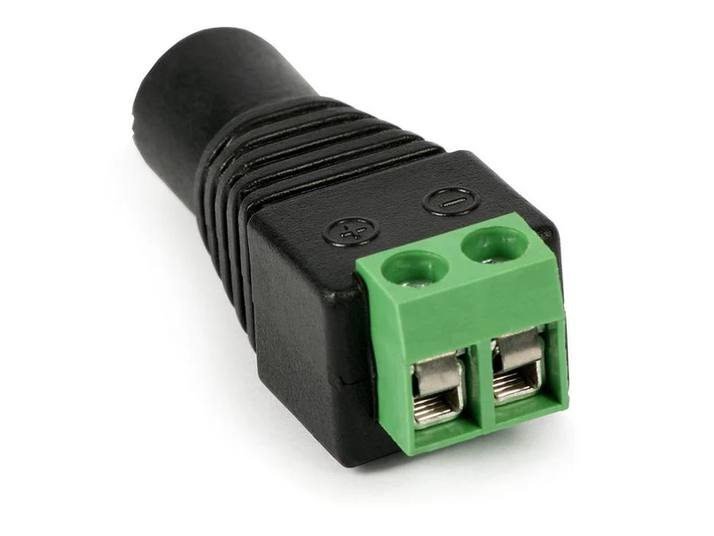 Connettore femmina presa DC per strisce LED di qualità 2.1mm