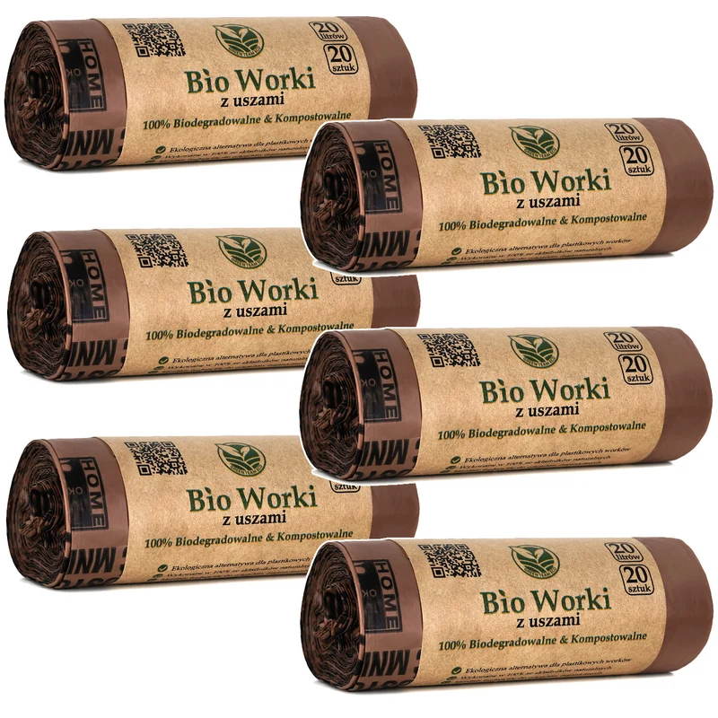 Sacchetti BIO compostabili 20 litri 6x20 pezzi