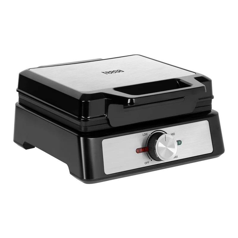 Gofriera Teesa, per 2 waffle, potenza 1600 W, regolazione della potenza, TSA3237