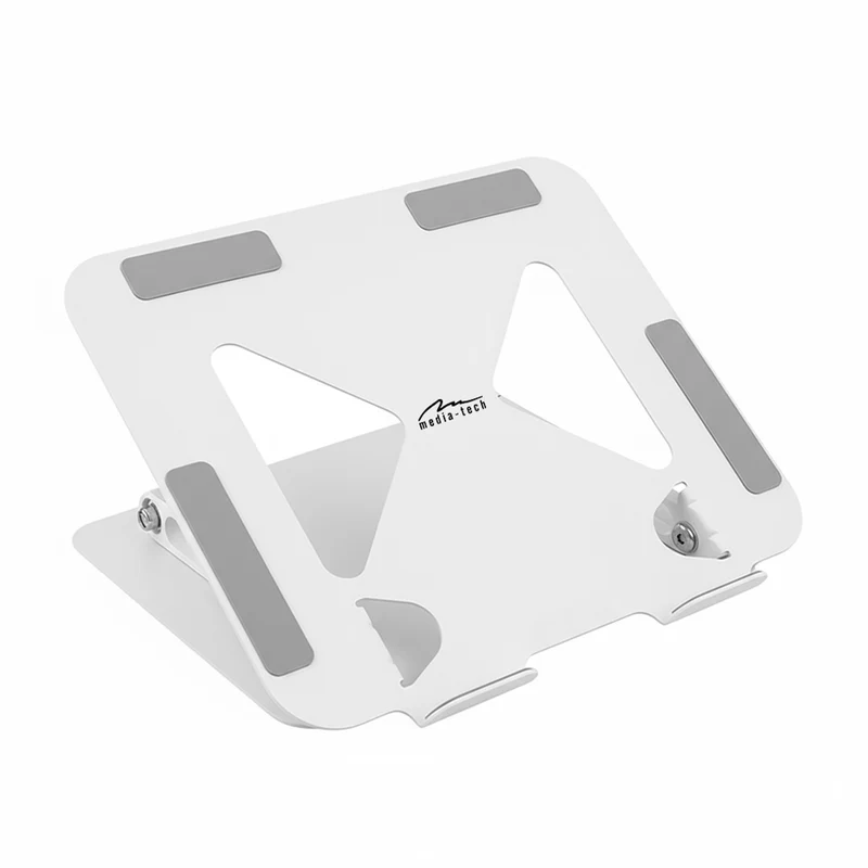 Supporto regolabile ed ergonomico per laptop da 10-17 pollici LAPTOP STAND MT2661W, Mediatech