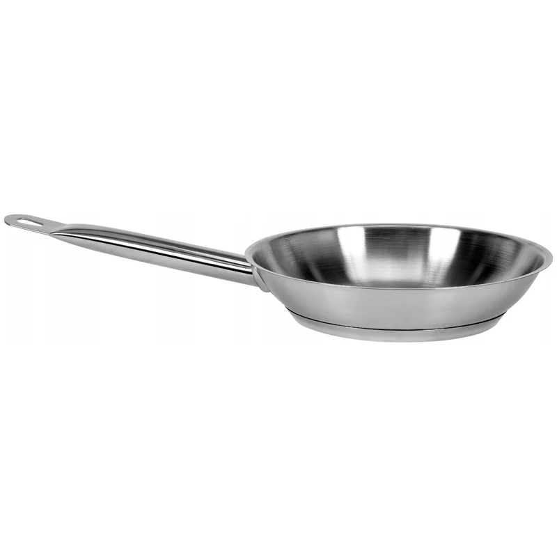 Padella professionale per la ristorazione Yato Gastro, adatta a tutti i tipi di fornelli, in acciaio inossidabile, diametro 20 cm, capacità 1,3 L, lavabile in lavastoviglie, YG-00100